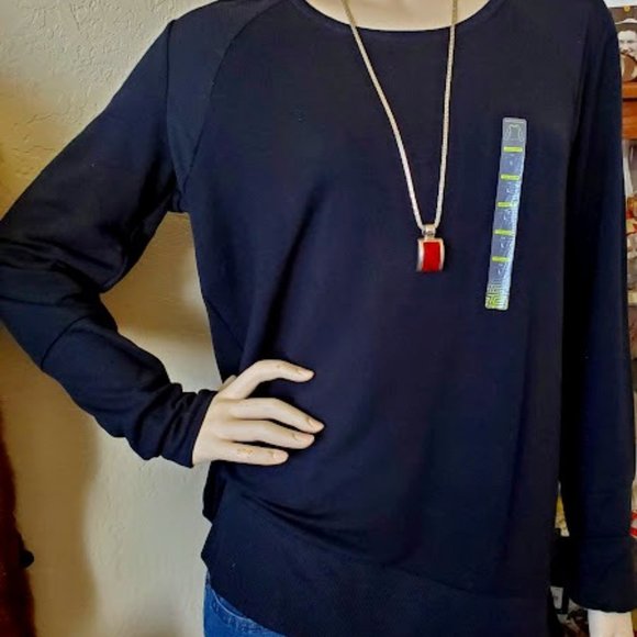 tek gear Tops - Tek Gear Black Long Sleeve Top